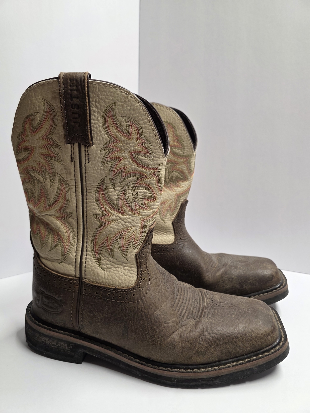 Justin Men's Driller 11" Soft Toe Work Boots SE4683 - Size 7.5